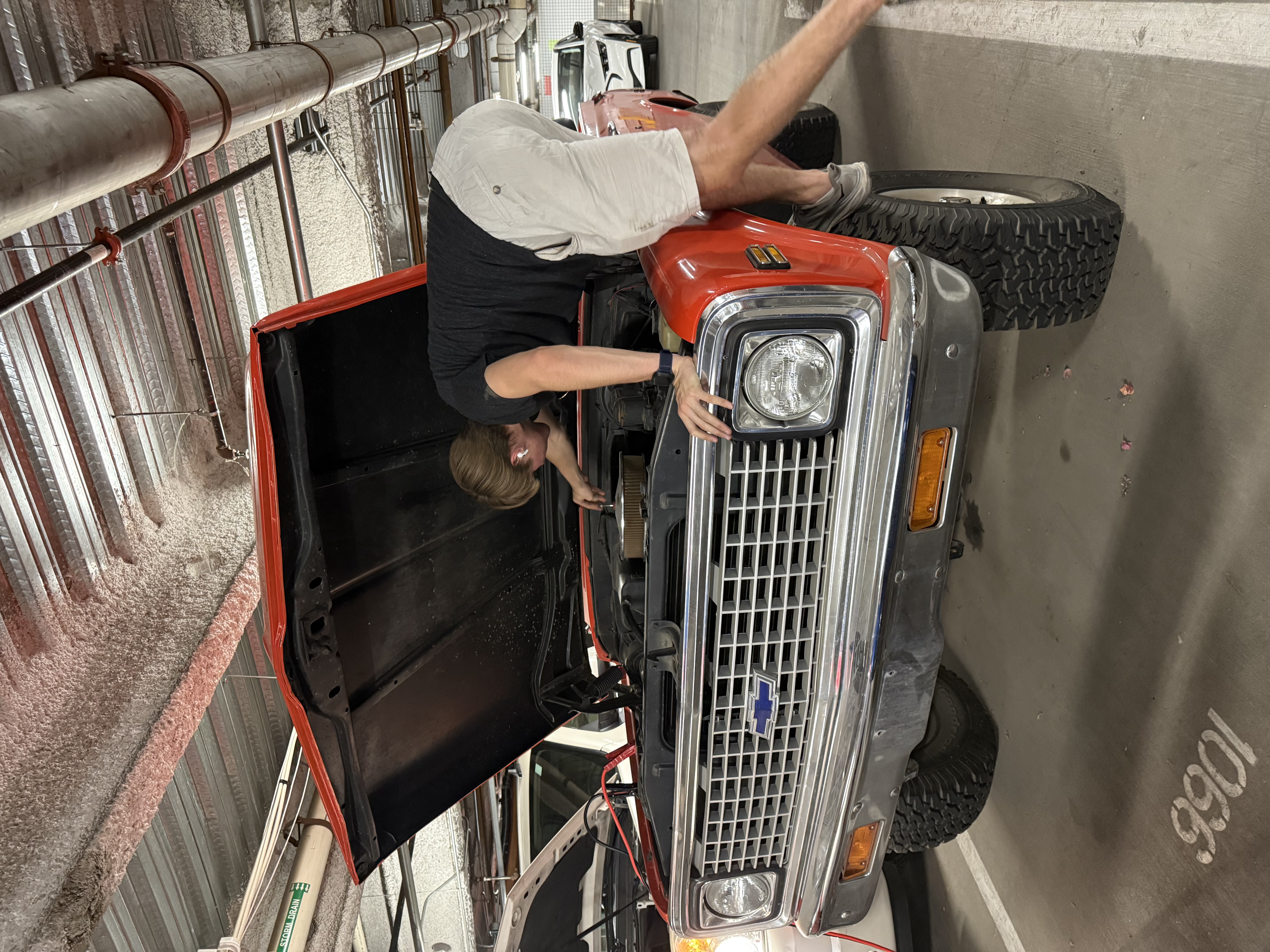 1971 Chevy Blazer Restoration progress photo 1