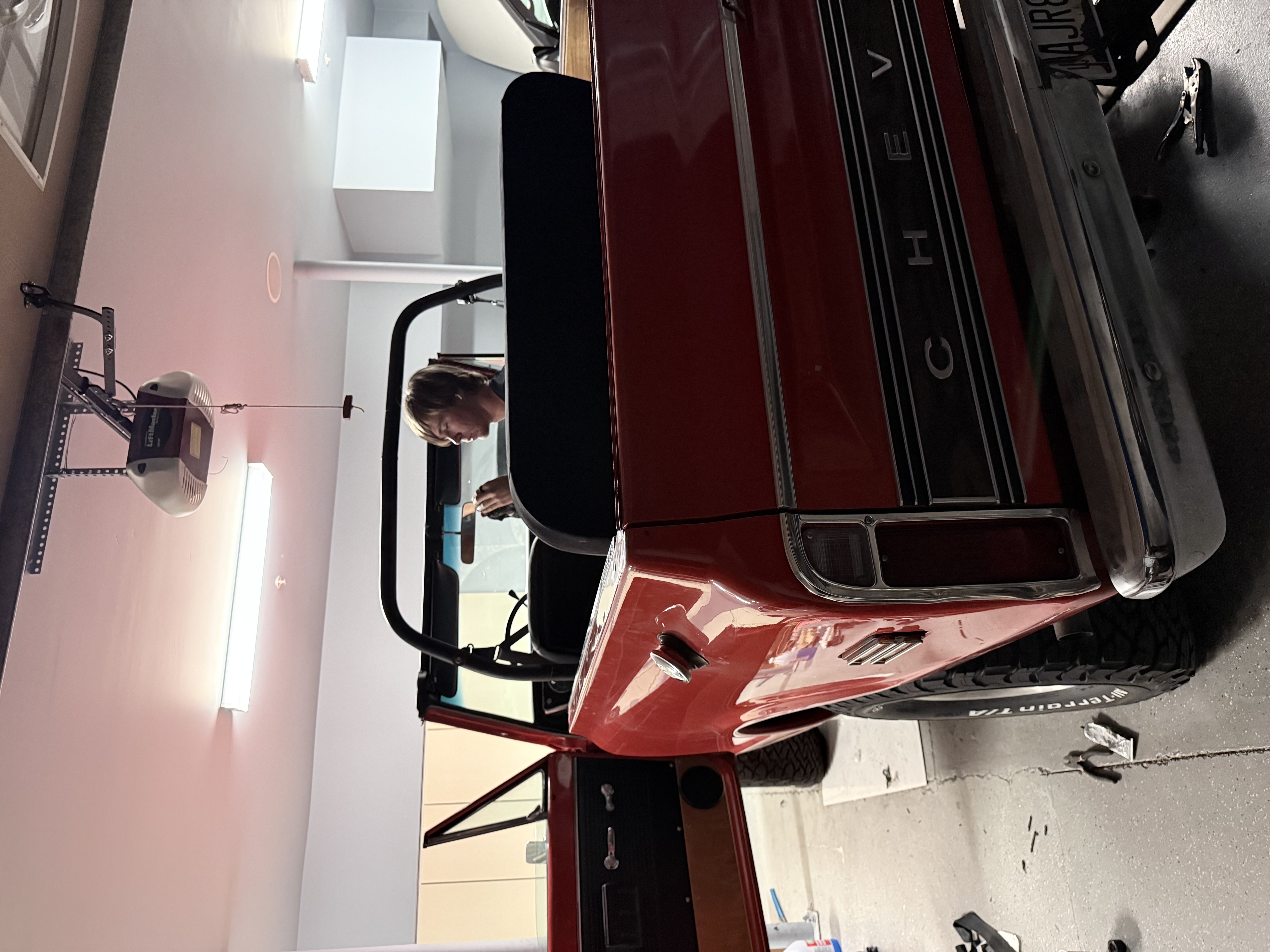 1971 Chevy Blazer Restoration progress photo 32