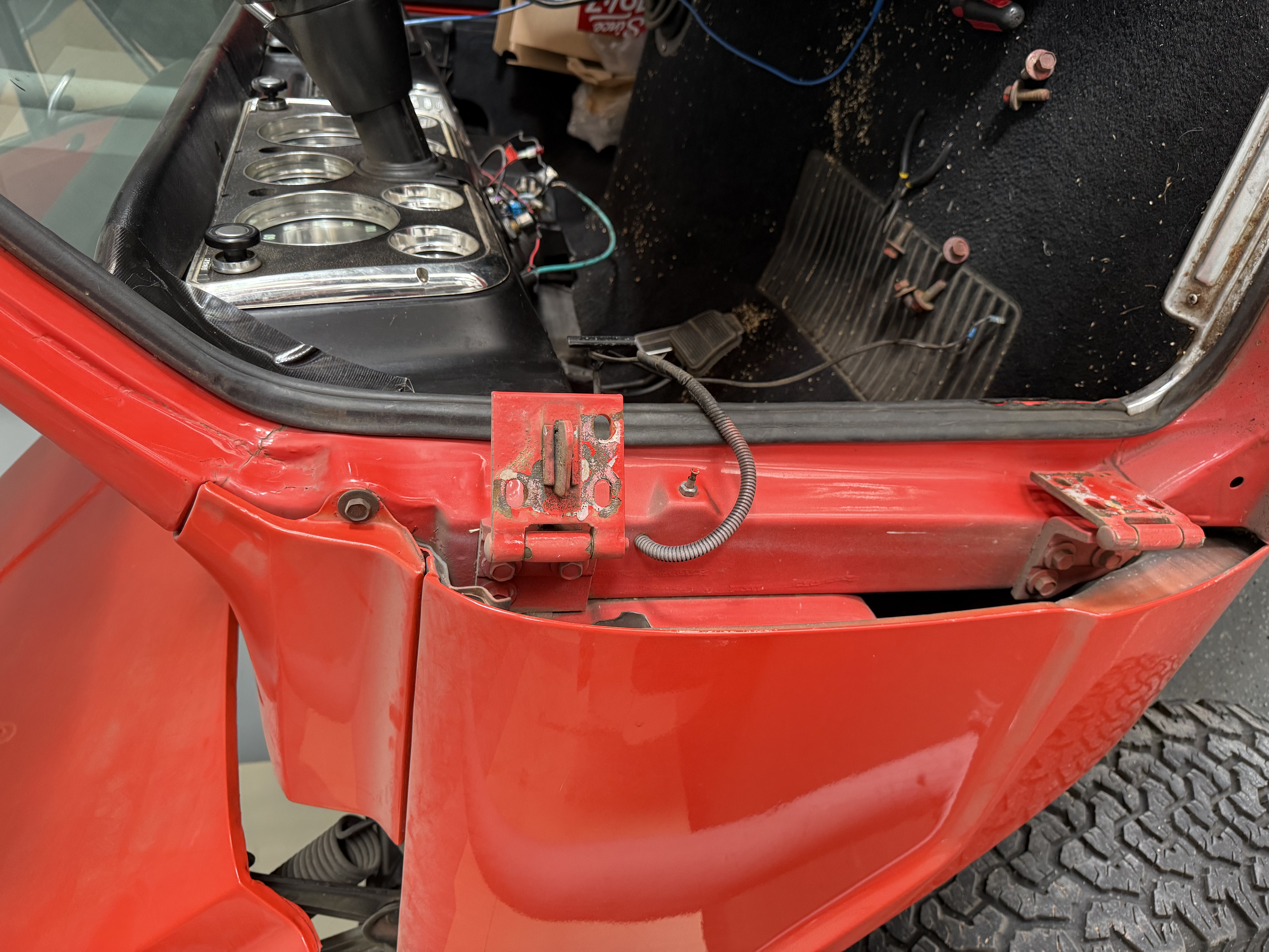 1971 Chevy Blazer Restoration progress photo 4