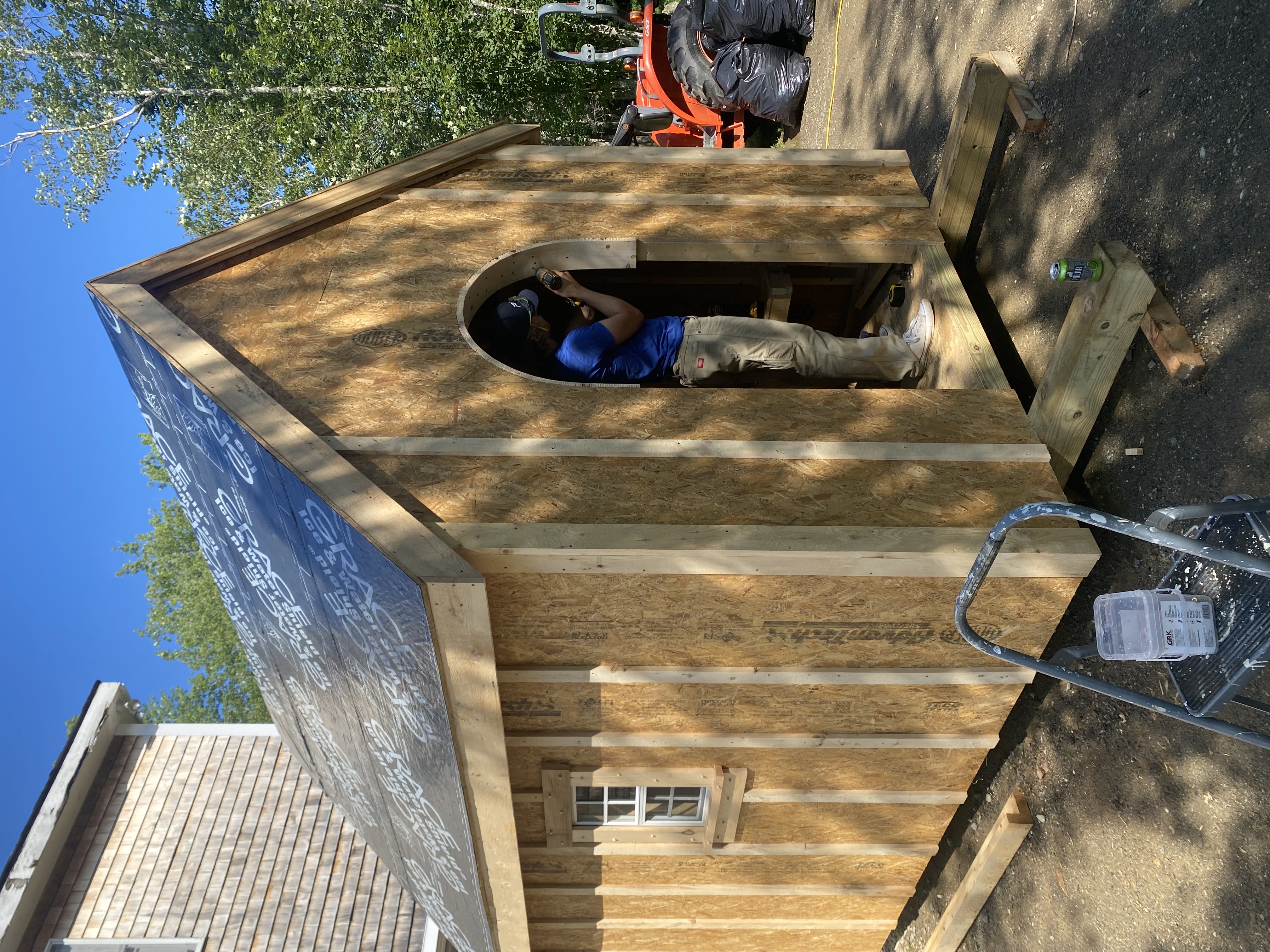 Maine Shed Build preview